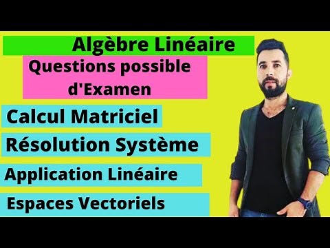 Questions d'examen possibles