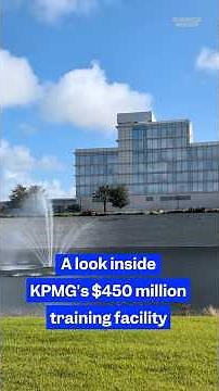 A look inside KPMG's $450 million training facility. #bigfour #corporate #officeculture
