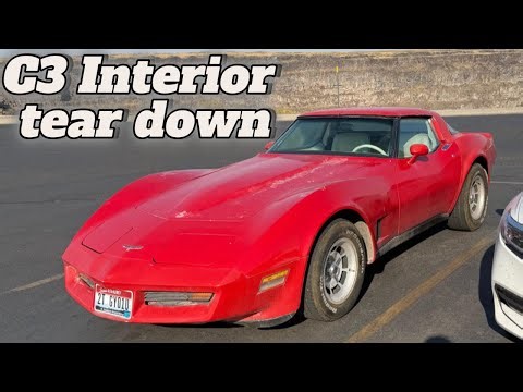 Goodbye interior! Gutting my C3 Corvette (ep.1)