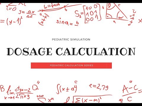 Pediatrics Calculation Dosage
