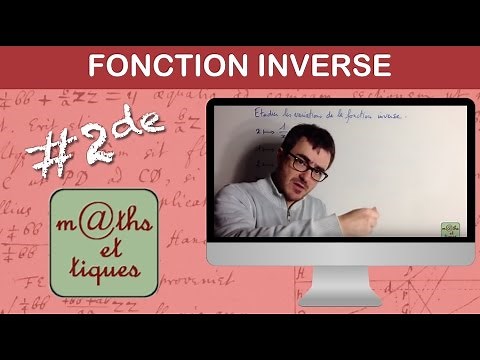 Studying the variations of the inverse function - Second year
