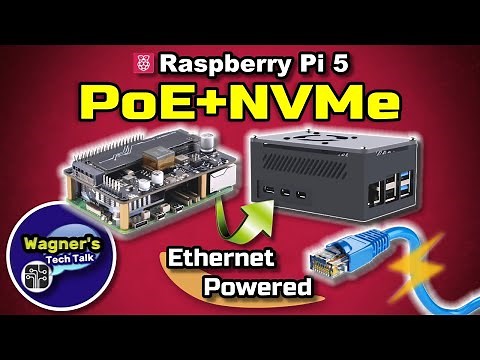 PoE+ NVMe HAT and Aluminum Case Setup for the Raspberry Pi 5