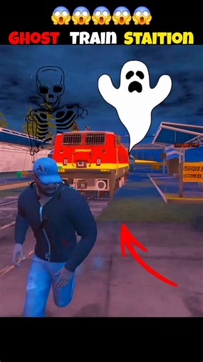 Franklin had to go to Bhootiya Station 😱 #shorts #indianbikedriving3d #bhoot #ghost #bhootiyakahani