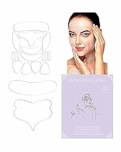 Premium Anti-Wrinkle Pads Set – 100% Medical Grade Silicone Patches for Face, Neck, Forehead, and Chest – 18 Reusable Patches for Unisex Anti-Aging Skincare