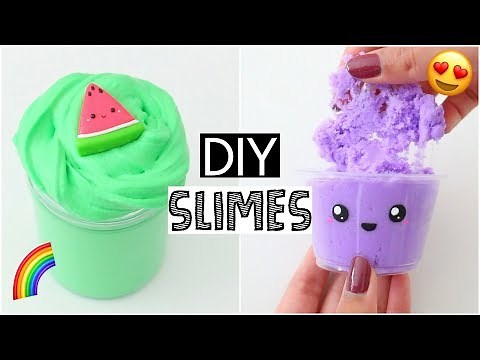 MAKING 6 AMAZING DIY SLIMES - FAMOUS Slime Recipe COMPILATION!