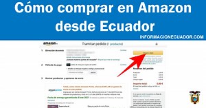 Como comprar en Amazon desde Ecuador (Pasos)