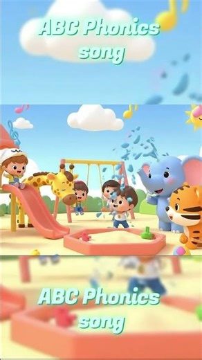 ABC Phonics Song Learn Letters with Cute Animals #abcd #nurseryrhymes #kidslearning