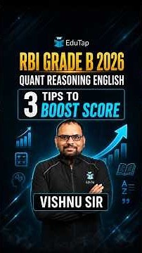 RBI Grade B 2026: Do These 3 Changes to Increase Your QRE Score