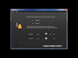 Lascar- EasyLog Data Logger Setup