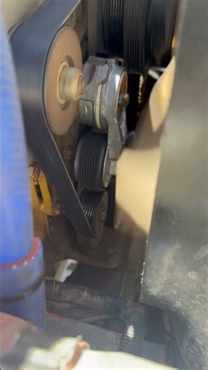 Cat C12 serpentine belt alignment problem