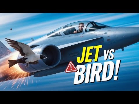 “What Happens If a Jet Engine Eats a Bird? | Bird Strike Explained”