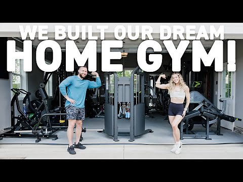 We Built Our Dream Home Gym | FULL GYM TOUR (Equipment & Price List 2022)