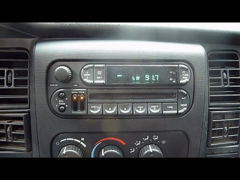Dodge Dakota Radio Replacement