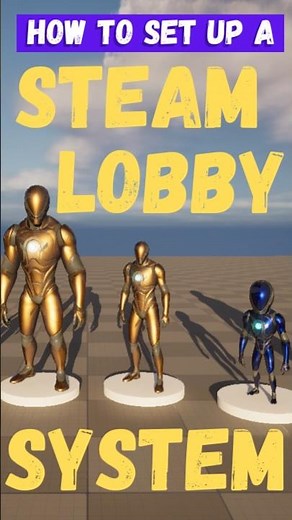 UE5 Steam Multiplayer Lobby System!