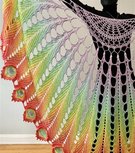 Shawl Crochet Pattern: How to Get the Pattern on Etsy or Ravelry