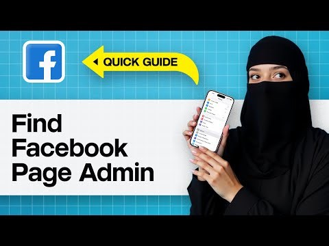 How To Find Facebook Page Admin | See Facebook Page Admin - Check Who Manages Facebook Page
