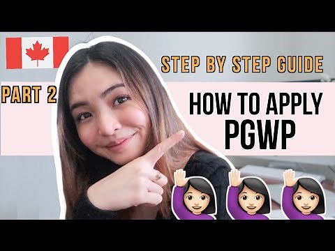 How to Apply for Post-Graduation Work Permit (PGWP) | Work in Canada 🇨🇦 | Glaire Cartago