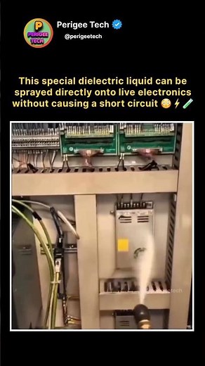 Why This Liquid Doesn’t Destroy Live Electronics 😳⚡