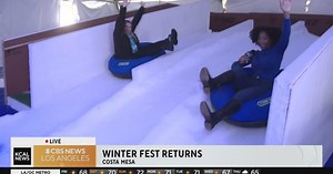 Winter wonderland in Orange County: Winter Fest OC kicks off Nov. 24