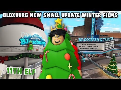 FINALLY I PREDICTED A BLOXBURG ELF HUNT SPOT... AND WATCHING NEW UPDATE WINTER FILMS