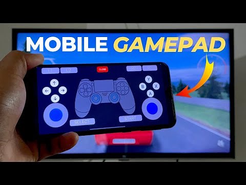Connect Your Android TV With Mobile Gamepad | Playing Games