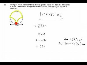 P6 Mathematics - Lesson on Tue, 17042018 1100am (Workbook Maths 6A - Chapter 5 Circles)