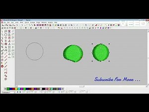 This is how to make a proper circle by using wilcom embroidery software