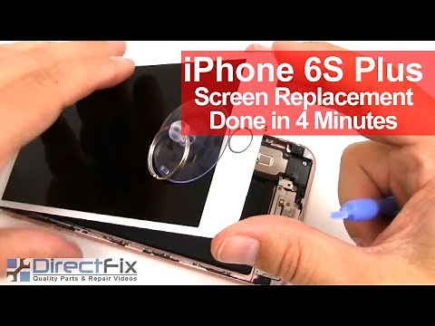 How To: iPhone 6s Plus Screen Replacement done in 4 minutes