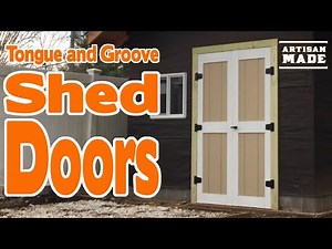 How to Build Shed Doors / DIY Shed Doors