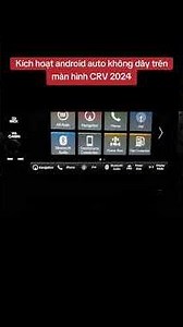 How to activate wireless android auto on Honda CRV 2024