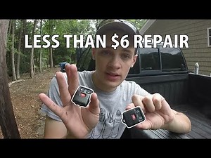 How to Fix Broken Key Fob Housing - Cheap Car/Life Hack