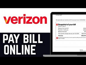 How To Pay Verizon Bill Online - Easy Guide