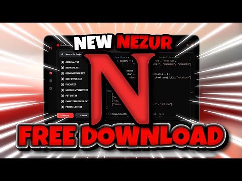 How to use NEW Nezur Executer on PC for FREE!