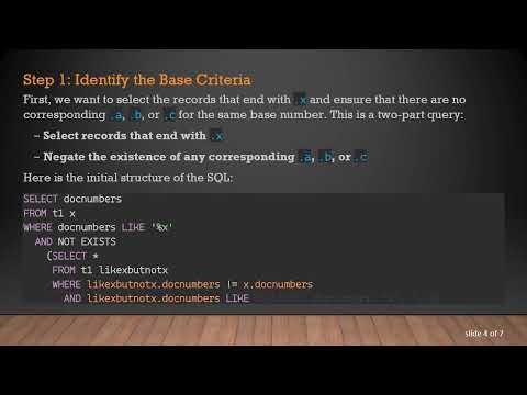 Solving the SQL Puzzle: How to Filter Specific Values from a Column