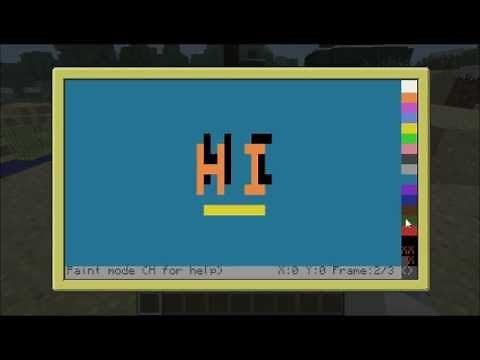 Applications of Computercraft: Painting and Animation