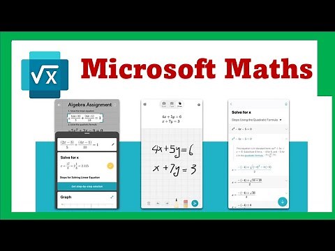 Best Free App to Solve Math Problems - Microsoft Math Solver
