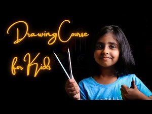 Drawing Class for Kids | Basics of Drawing for Beginners | Day 1 | Drawing Course for Kids