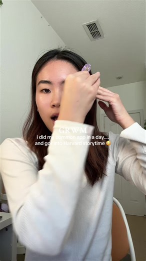 i did my common app in one day and got into harvard PART TWO now that im washed and chunc… 🫩 favorite and comment on this video if you are an OG and to manifest you getting into your dream school in 2026 💋💋 #collegeapps #ivyleague #commonapp #harvard #collegeapplications @Supergoop @L’Oréal Paris @Rare Beauty @Tatcha US @Milani Cosmetics @Estée Lauder @Maybelline NY @SHISEIDO @Naturium @ColourPop Cosmetics