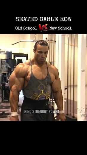 Seated Cable Row Exercises: Old School vs New School