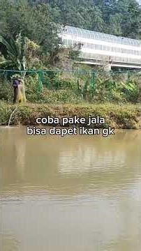 pake jala di empang belakang rumah Bos😉