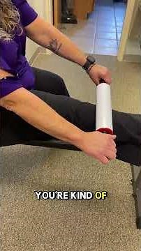 Knee Flexion and Extension Rolling Pin