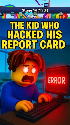 This Kid Tried To Hack His school… 💻😳 (Real Unreal Story) #robloxedits #roblox