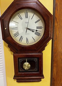 Verichron Wall Clock-westminster Chime - Pendulum Vintage - Etsy