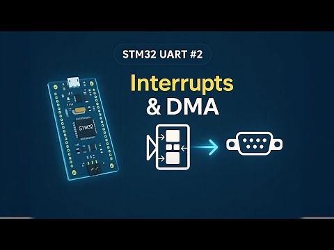 STM32 UART #2: Efficient Data Transmission Using Interrupts & DMA
