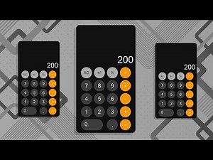 JavaFX UI: IOS 11 Calculator Design PART 1