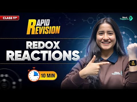 Redox Reactions | CBSE Class 11th Chemistry | Full Chapter in 1️⃣0️⃣ Mins | Rapid Revision