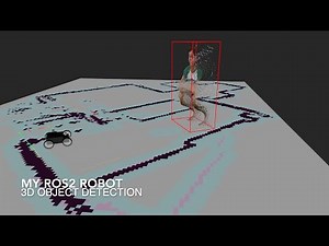 3D object detection for ROS2 robot