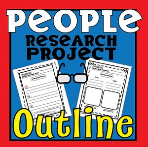 Research Paper Outline [Template] - People | Research Writing Essay Outline