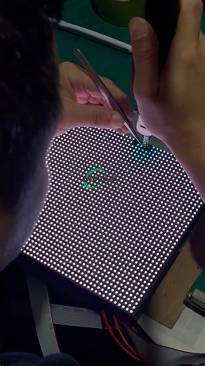 What are differences of repairing outdoor and indoor LED screens? #leddisplay #ledscreen #shorts