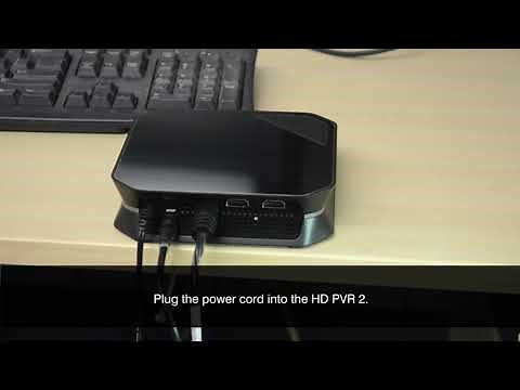 Record from a cable TV or satellite box with the HD PVR 2